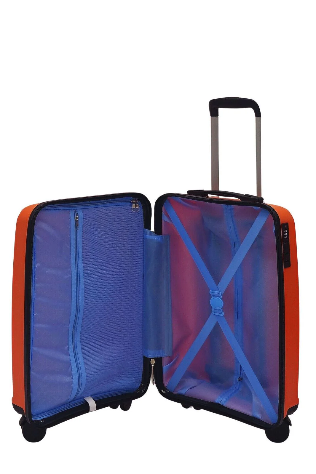 Acton Cabin Hard Shell Suitcase in Orange - Image 4