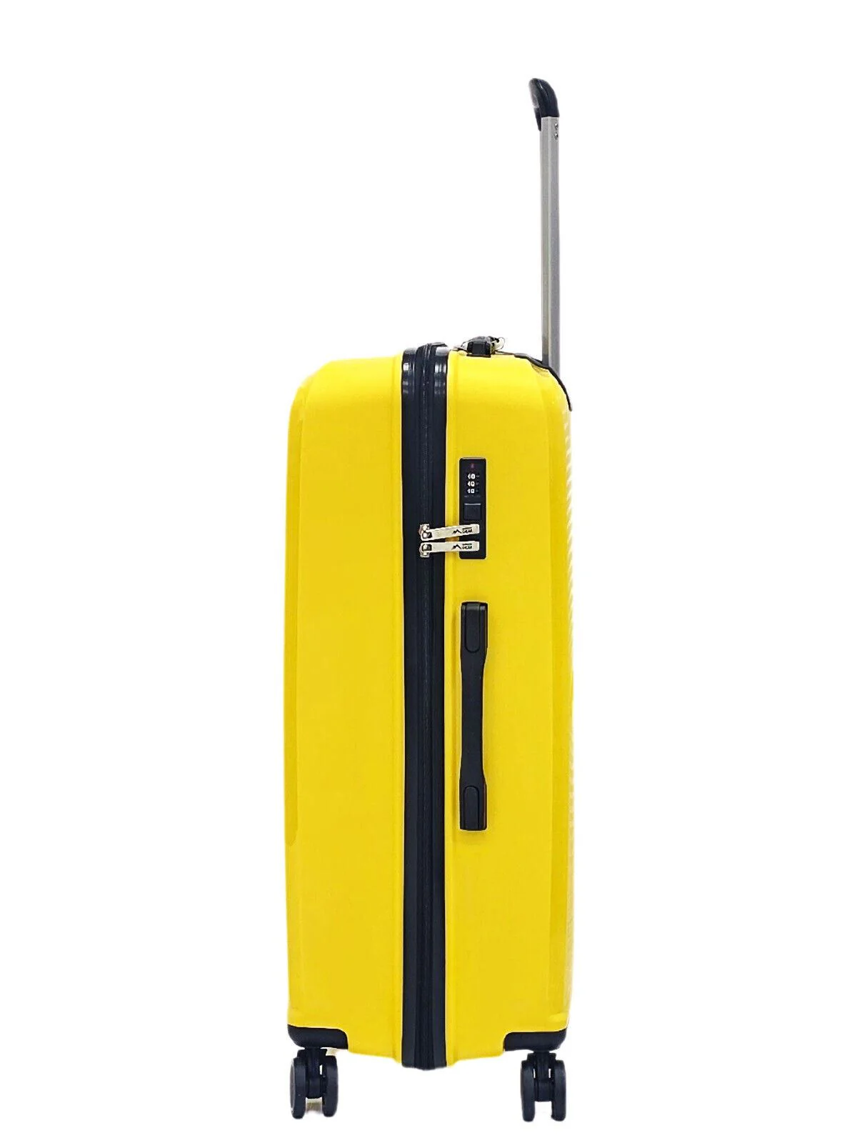 Acton Large Hard Shell Suitcase in Yellow - Image 3