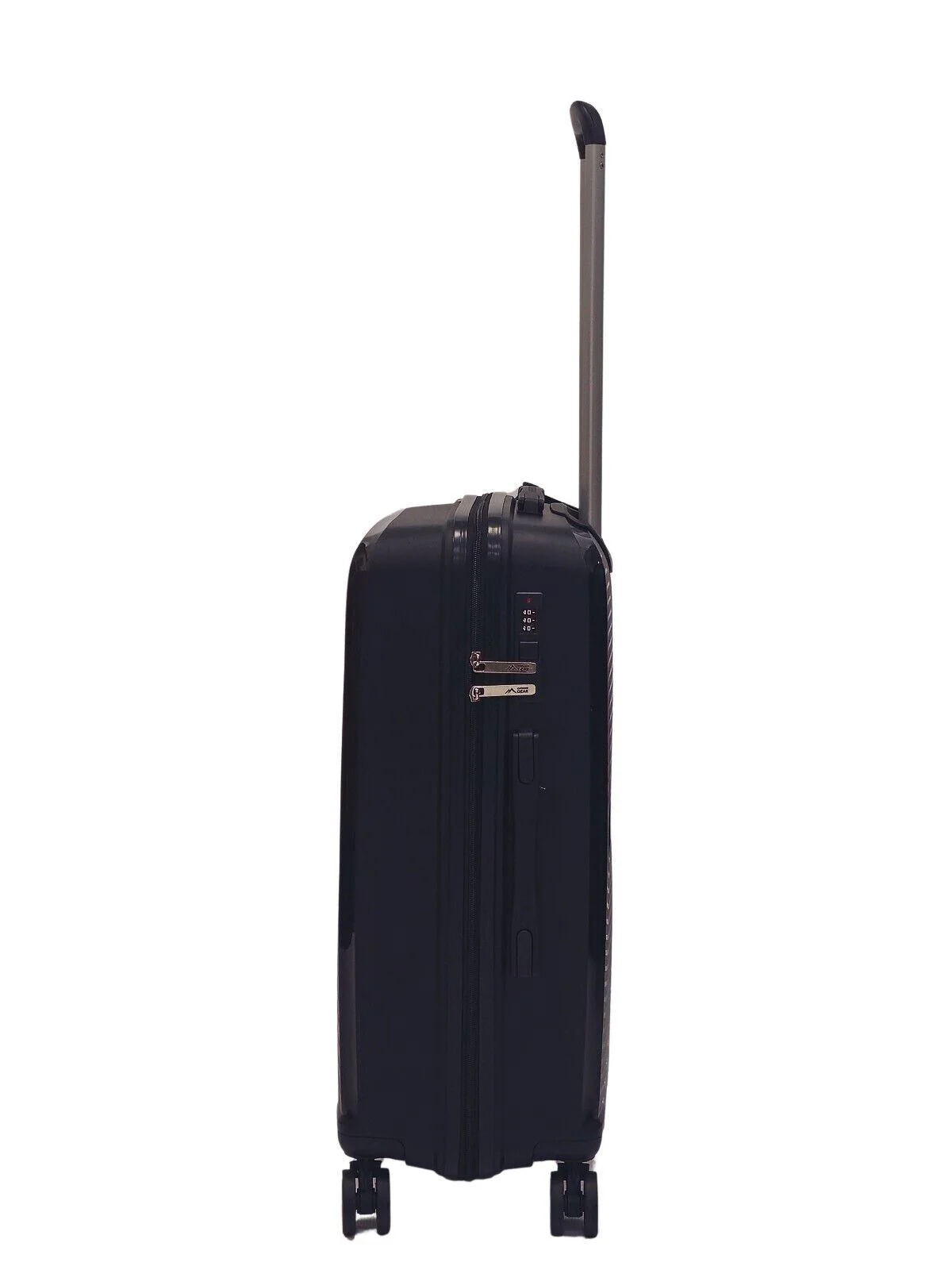 Acton Medium Hard Shell Suitcase in Black - Image 3