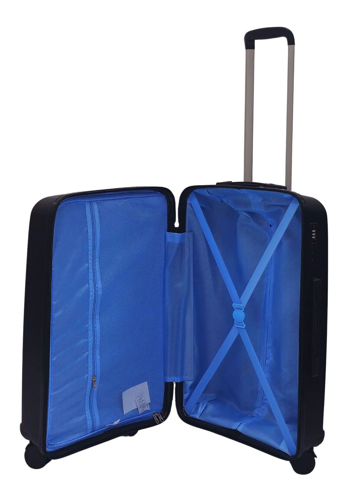 Acton Medium Hard Shell Suitcase in Black - Image 4