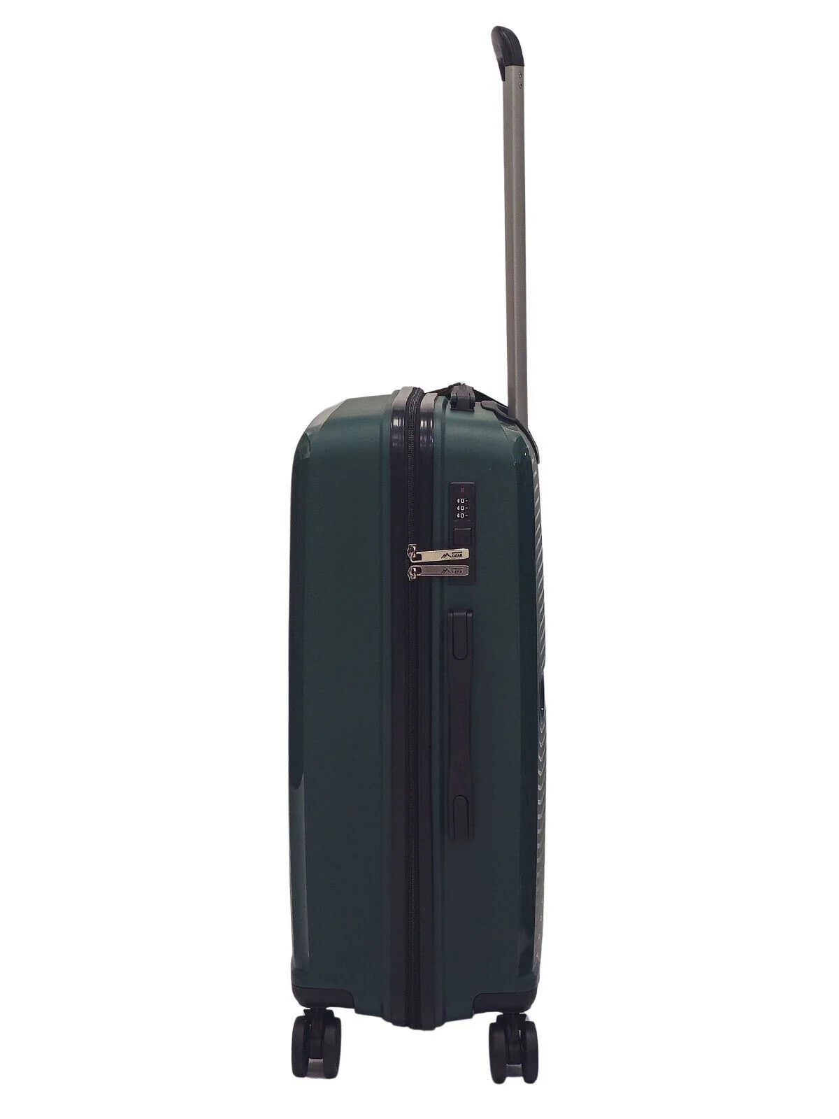 Acton Medium Hard Shell Suitcase in Green - Image 3