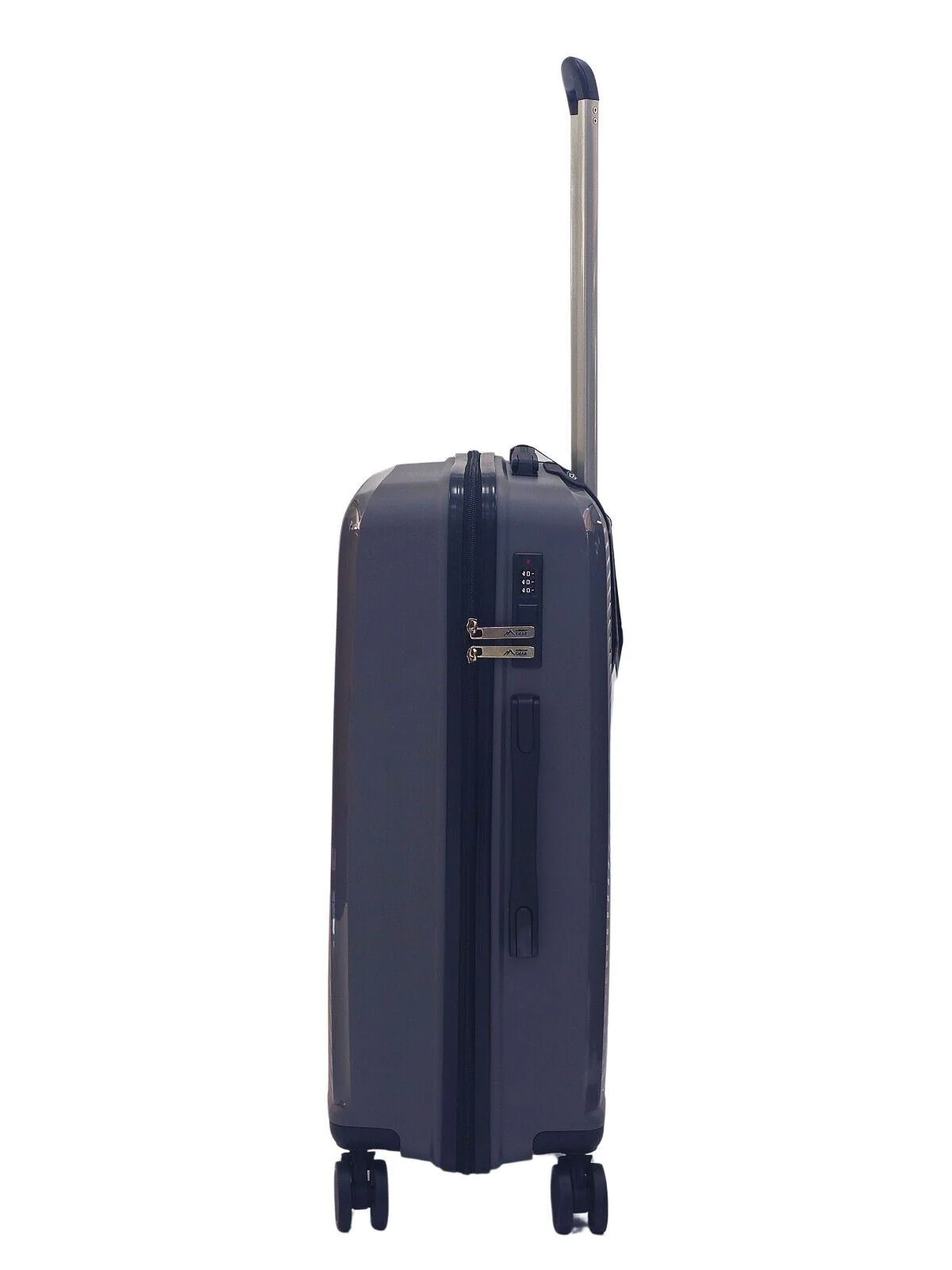 Acton Medium Hard Shell Suitcase in Grey - Image 3