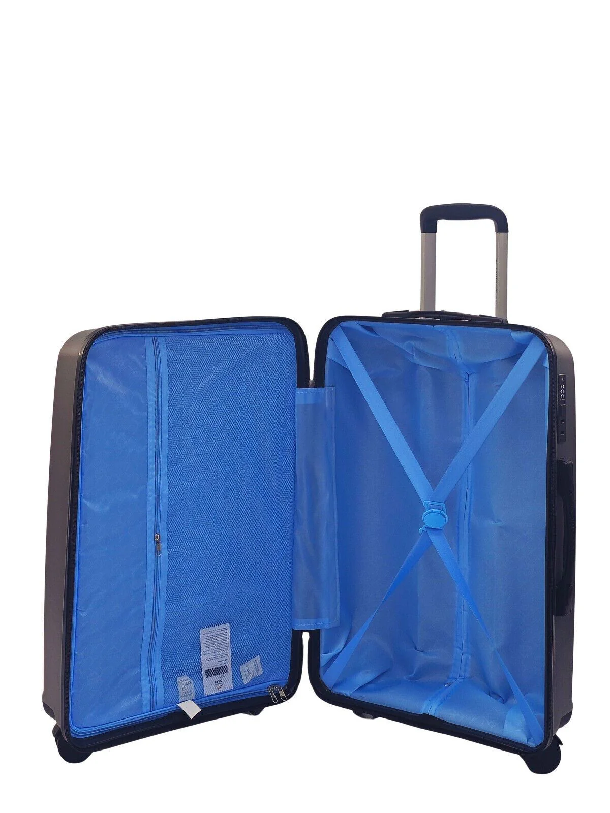 Acton Medium Hard Shell Suitcase in Grey - Image 4