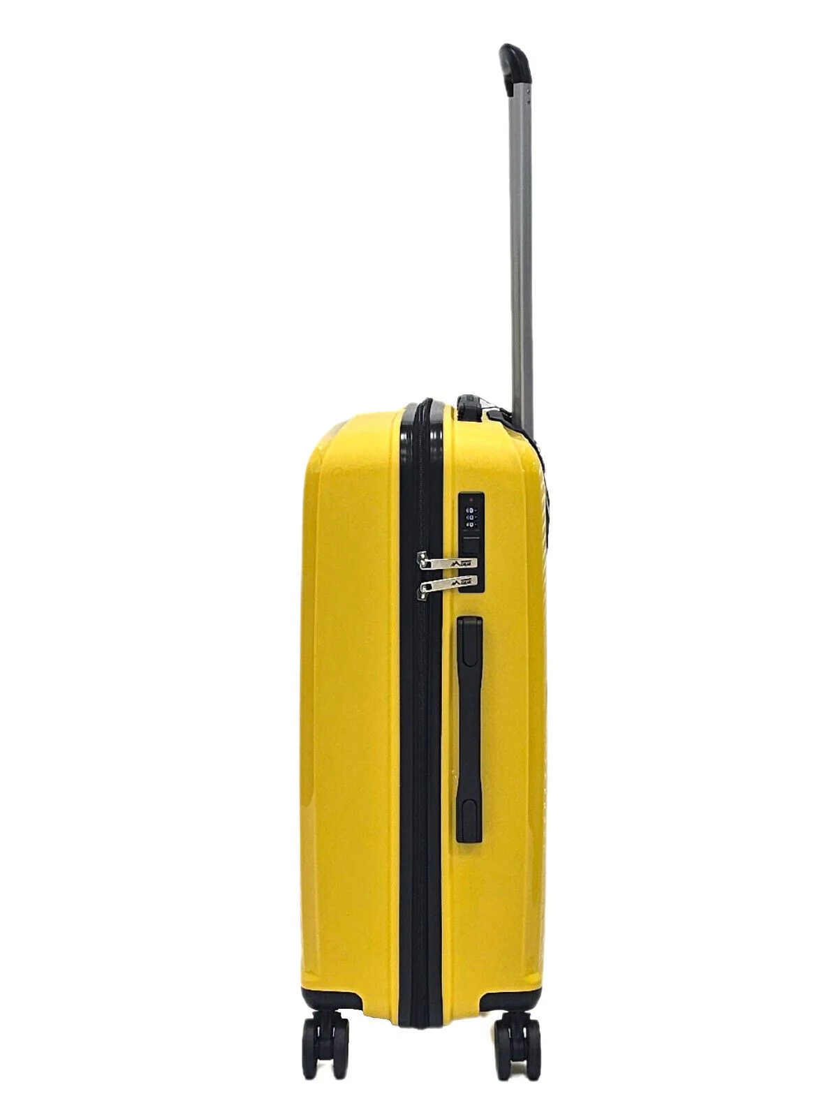 Acton Medium Hard Shell Suitcase in Yellow - Image 3