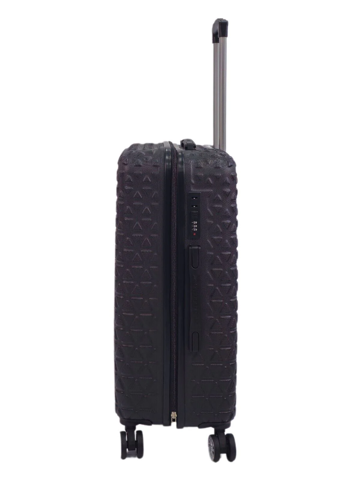 Adlington Medium Hard Shell Suitcase in Black - Image 3