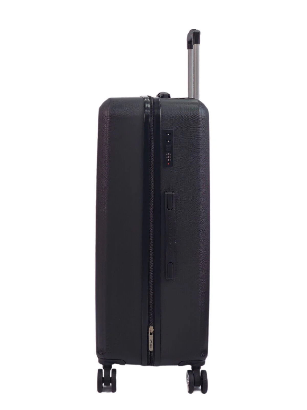 Alford Large Hard Shell Suitcase in Black - Image 3
