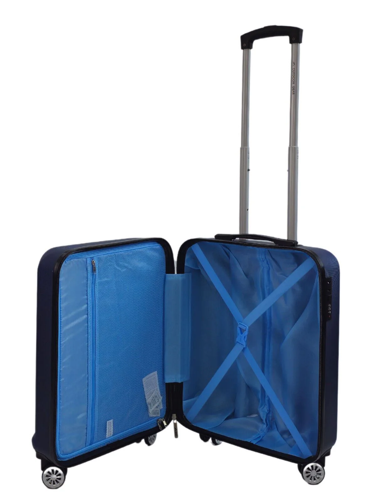 Alsager Cabin Hard Shell Suitcase in Blue - Image 5