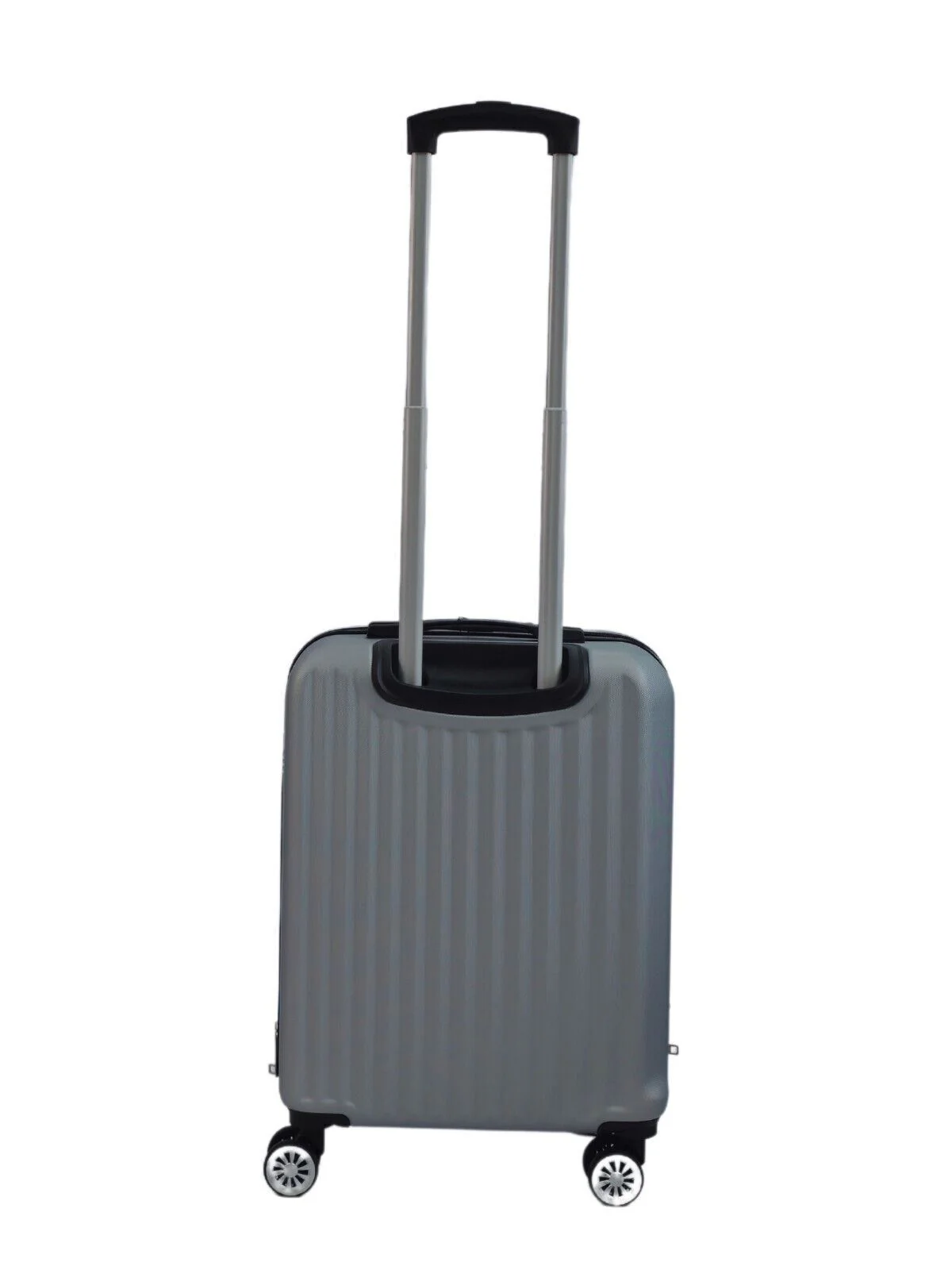 Alsager Cabin Hard Shell Suitcase in Silver - Image 4