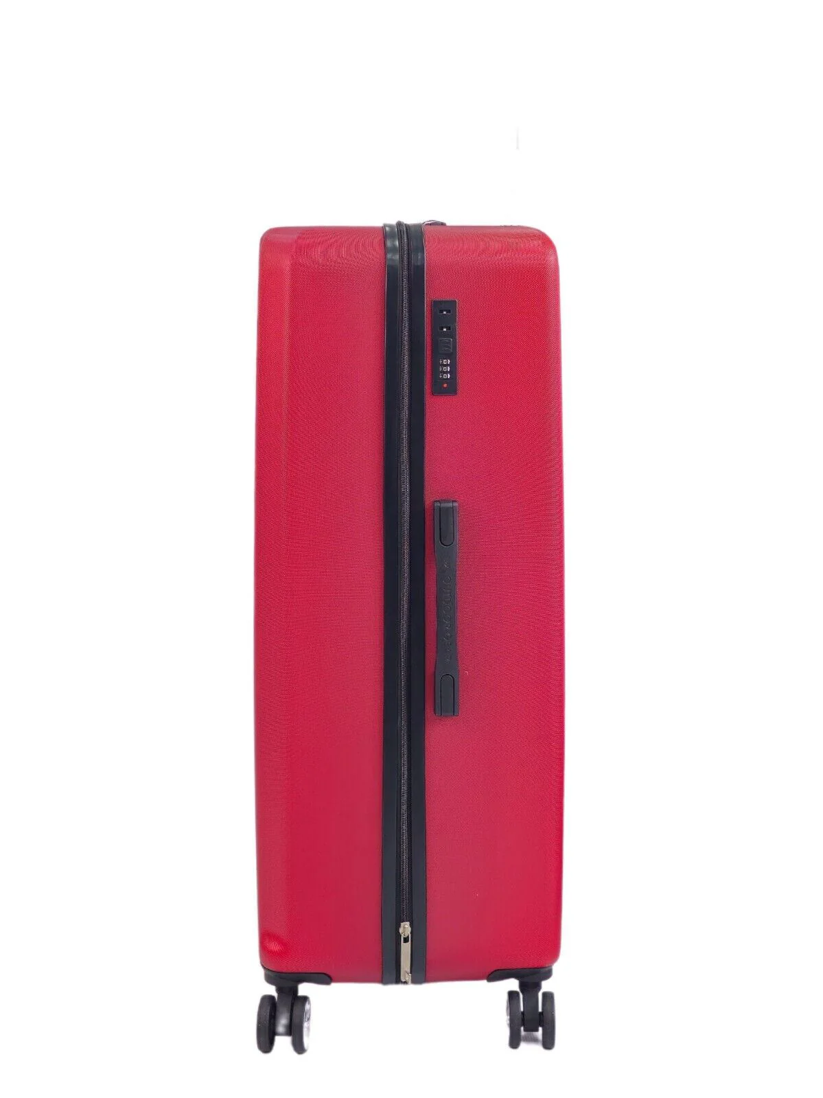 Alsager Extra Large Hard Shell Suitcase in Burgundy - Image 3