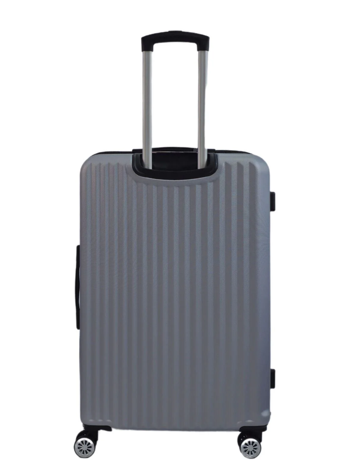 Alsager Large Hard Shell Suitcase in Silver - Image 4