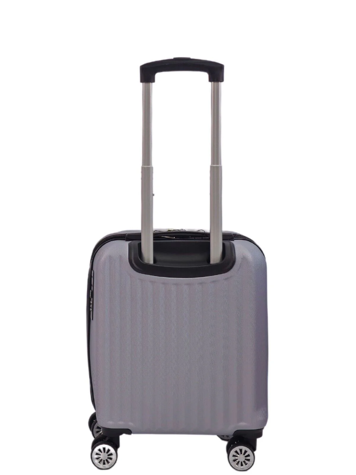 Alsager Underseat Hard Shell Suitcase in Silver - Image 3