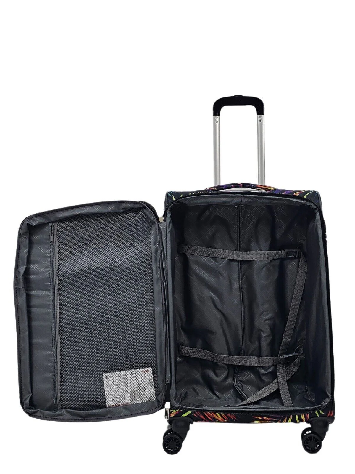 Ashbourne Cabin Soft Shell Suitcase in Leaf - Image 4