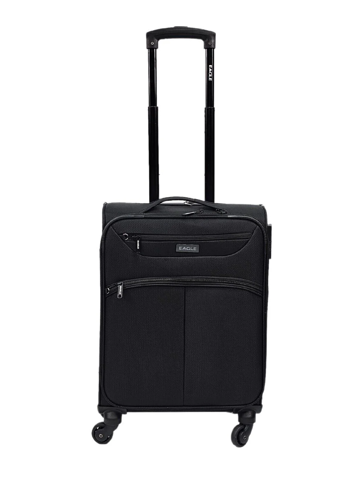 Ashford Cabin Soft Shell Suitcase in Black - Image 4