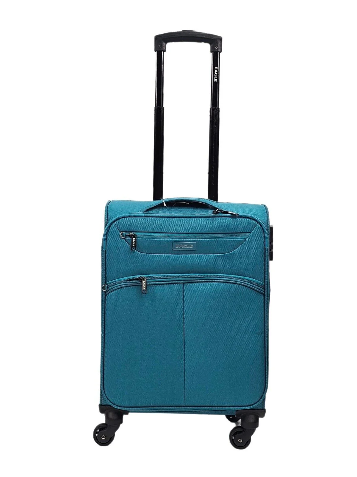 Ashford Cabin Soft Shell Suitcase in Teal - Image 4