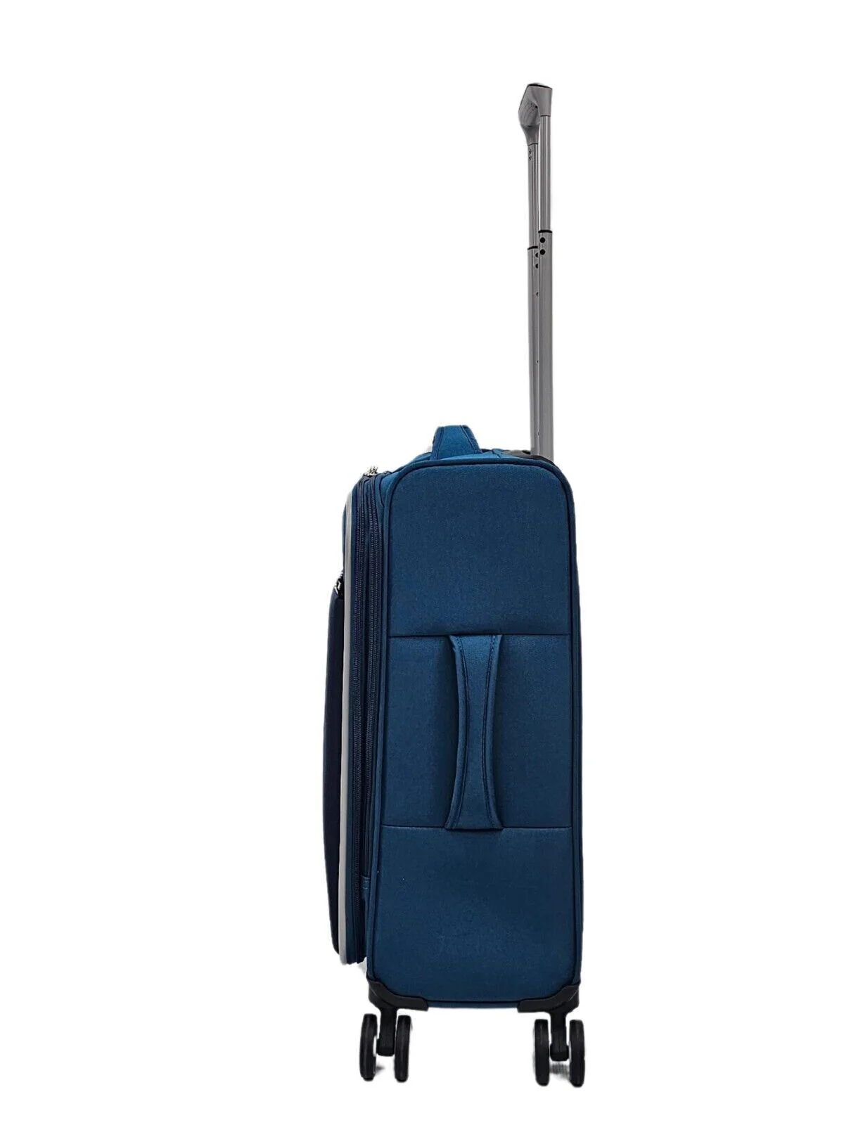 Beverley Cabin Soft Shell Suitcase in Teal - Image 3