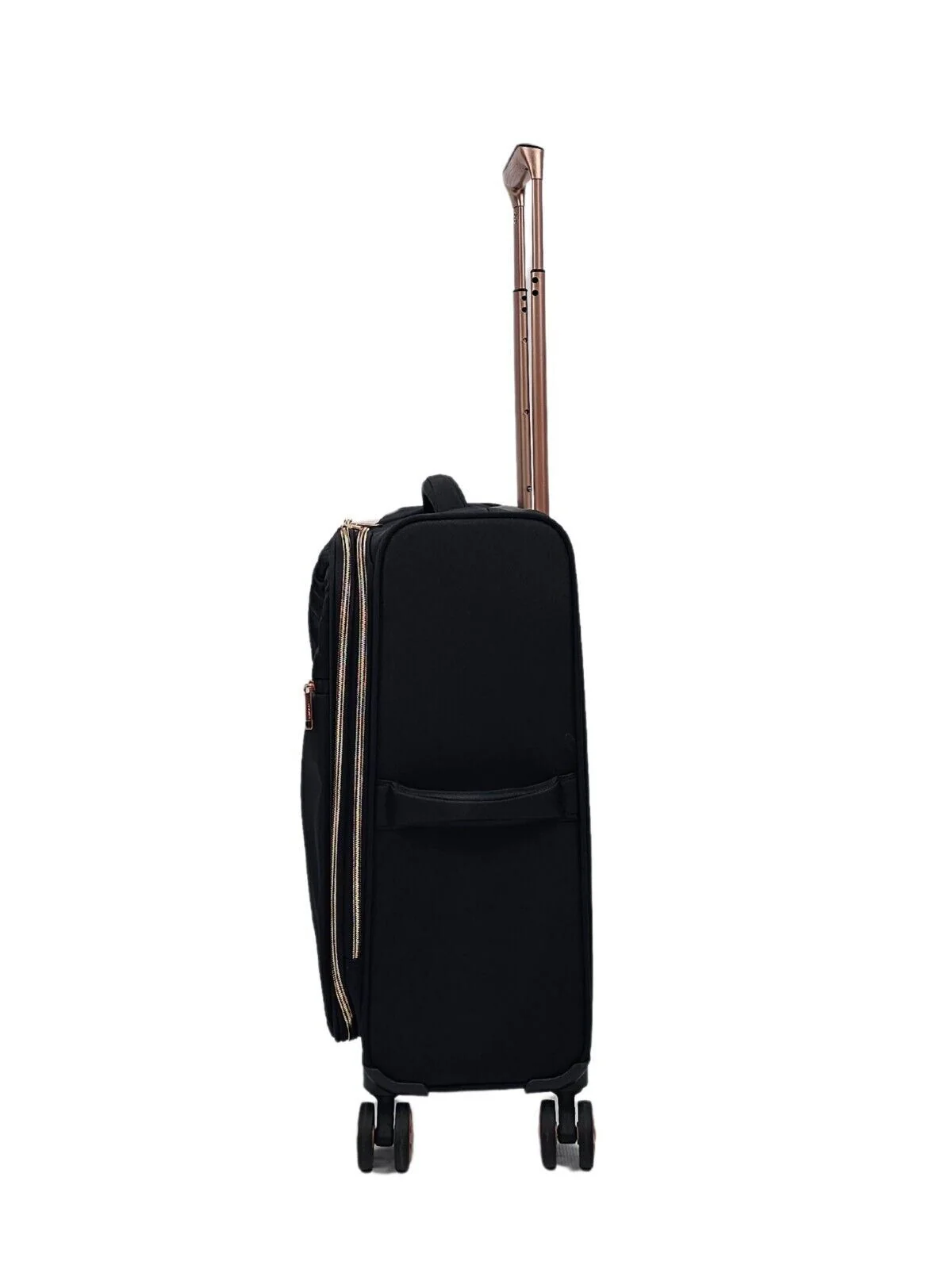 Bexley Cabin Soft Shell Suitcase in Black - Image 3