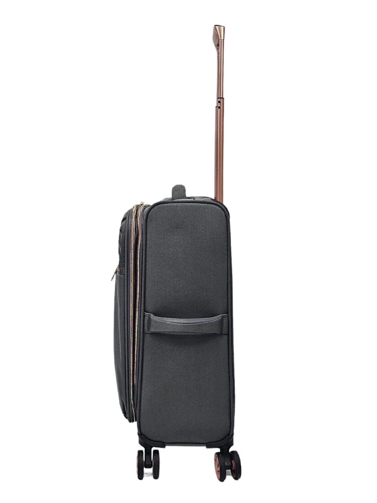 Bexley Cabin Soft Shell Suitcase in Grey - Image 3