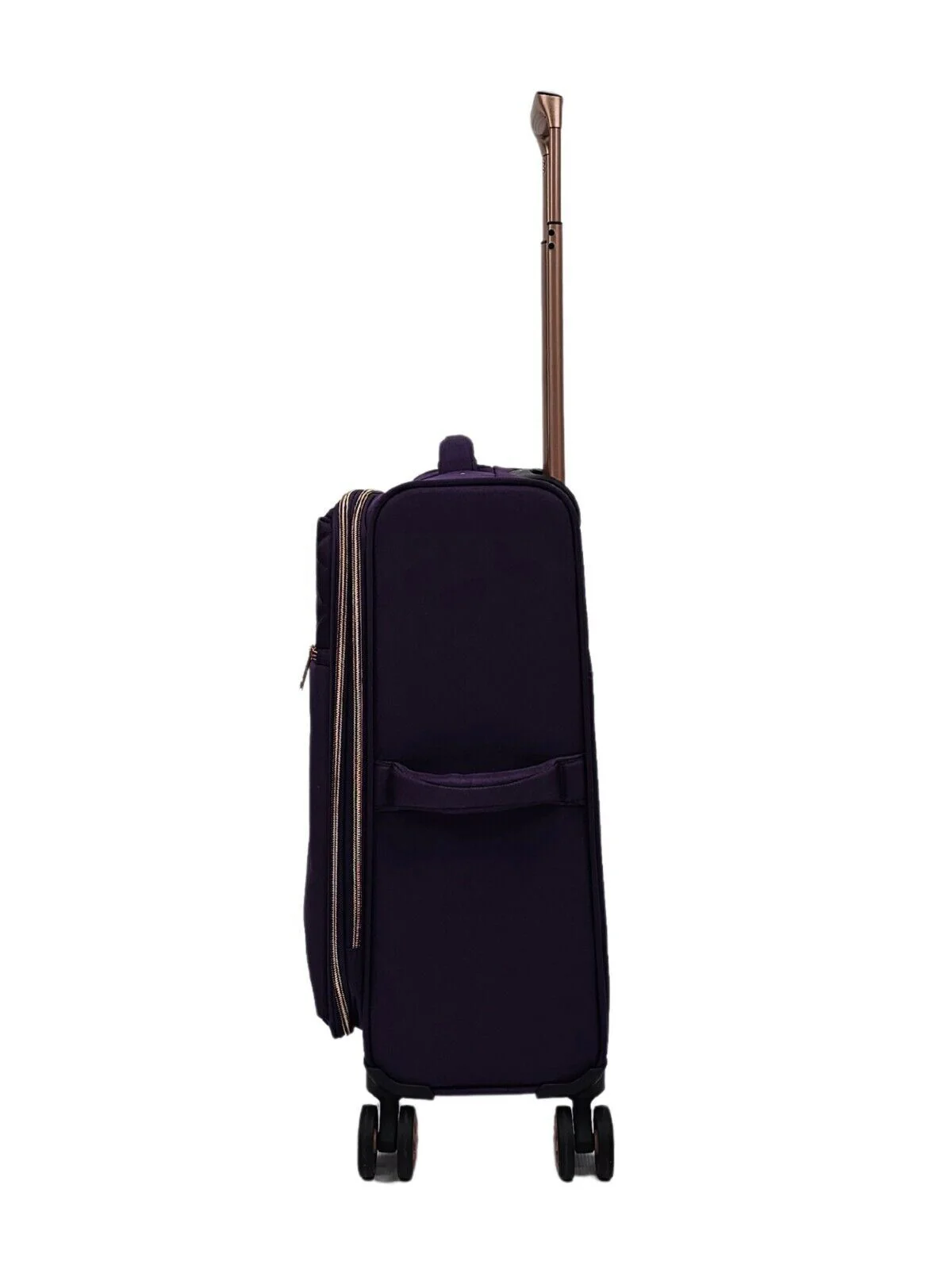 Bexley Cabin Soft Shell Suitcase in Purple - Image 3