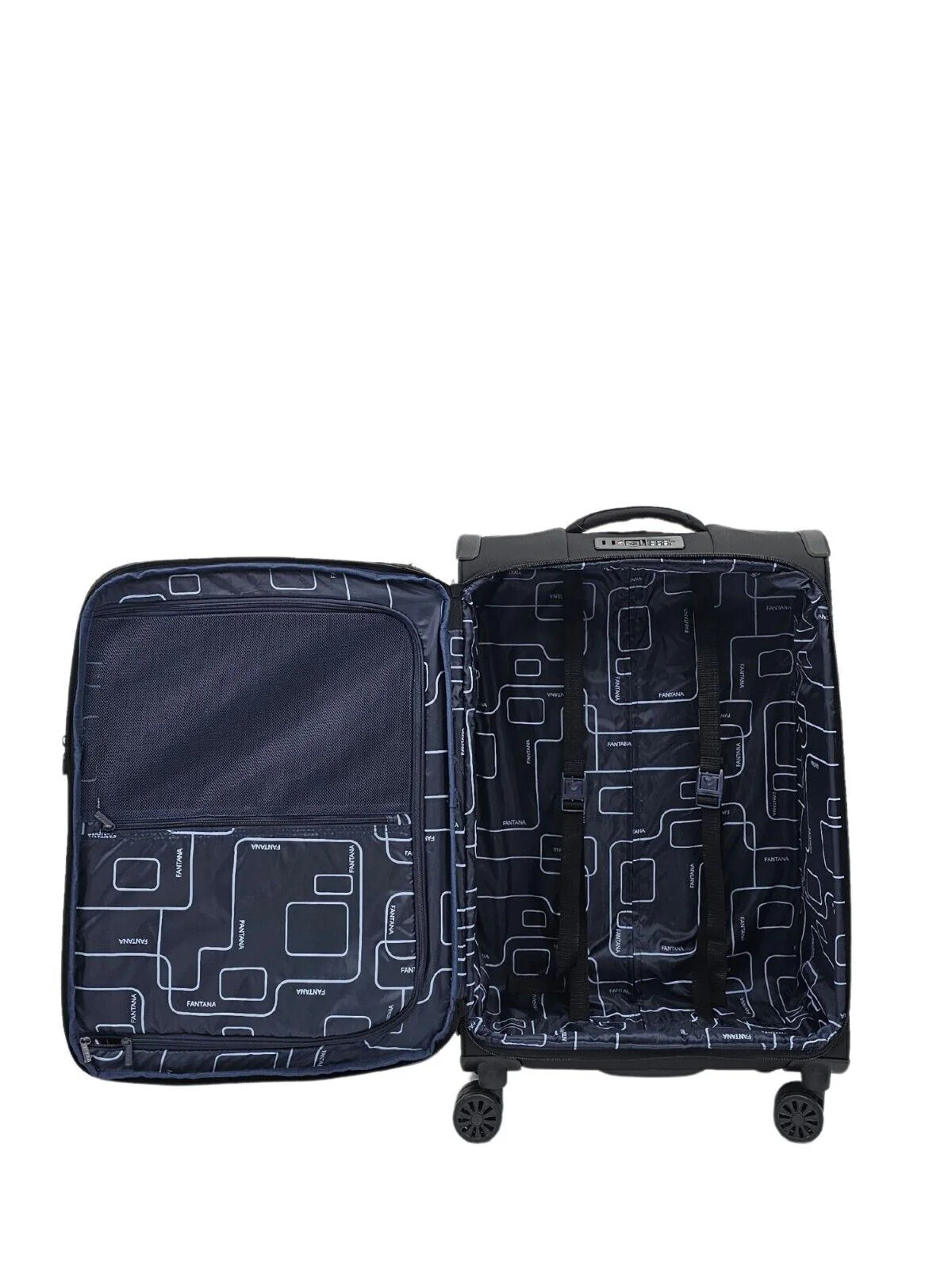 Bourne Cabin Soft Shell Suitcase in Black - Image 7