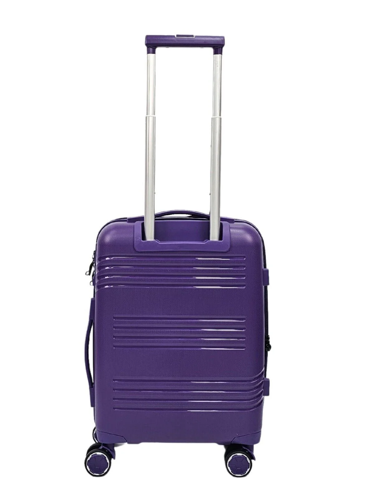 Camborne Cabin Hard Shell Suitcase in Purple - Image 4