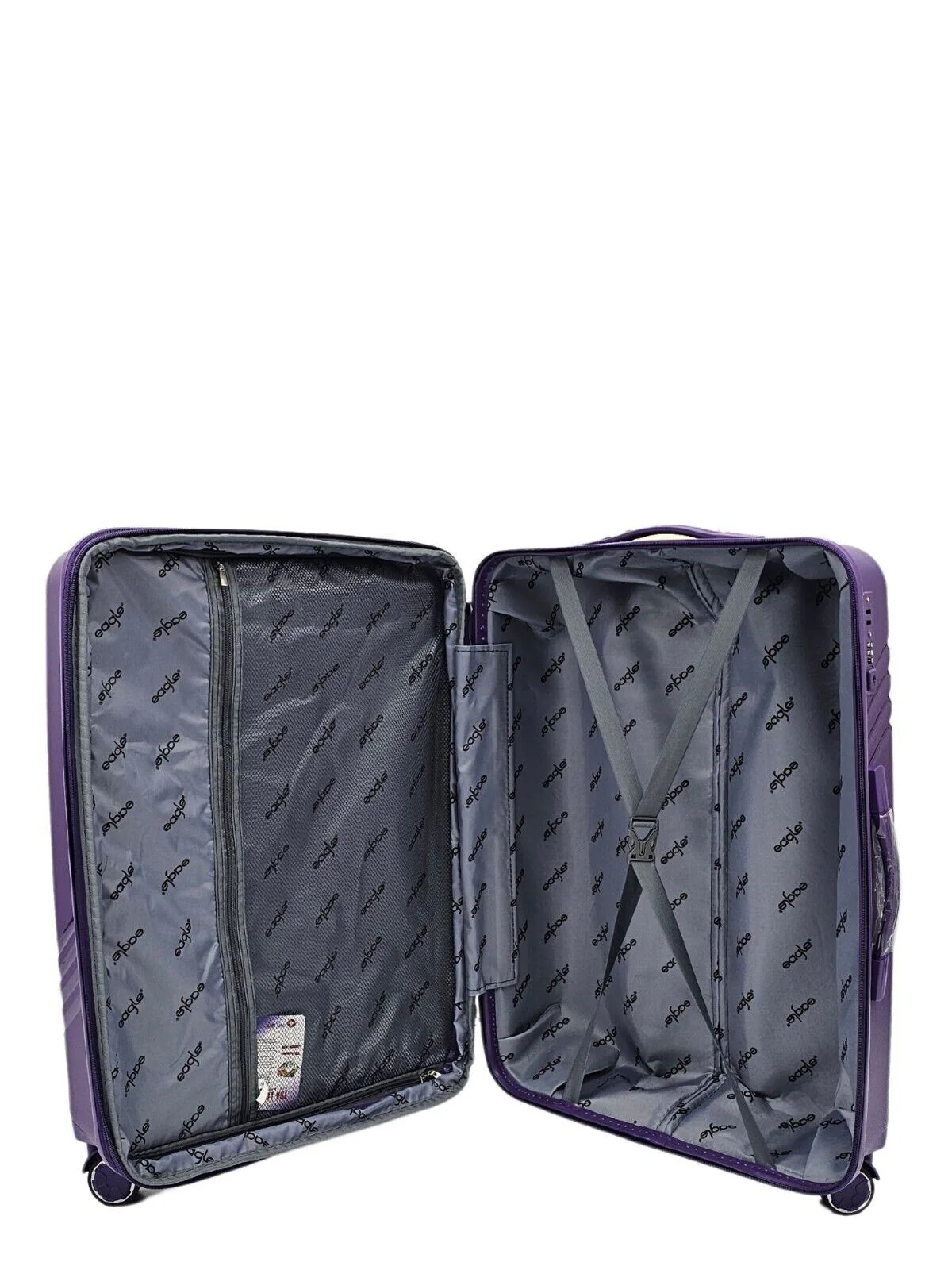 Camborne Cabin Hard Shell Suitcase in Purple - Image 5