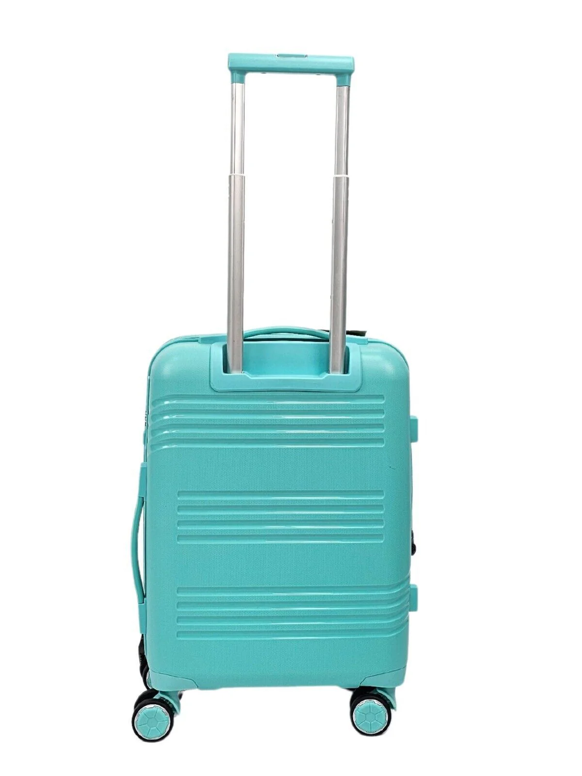 Camborne Cabin Hard Shell Suitcase in Teal - Image 4
