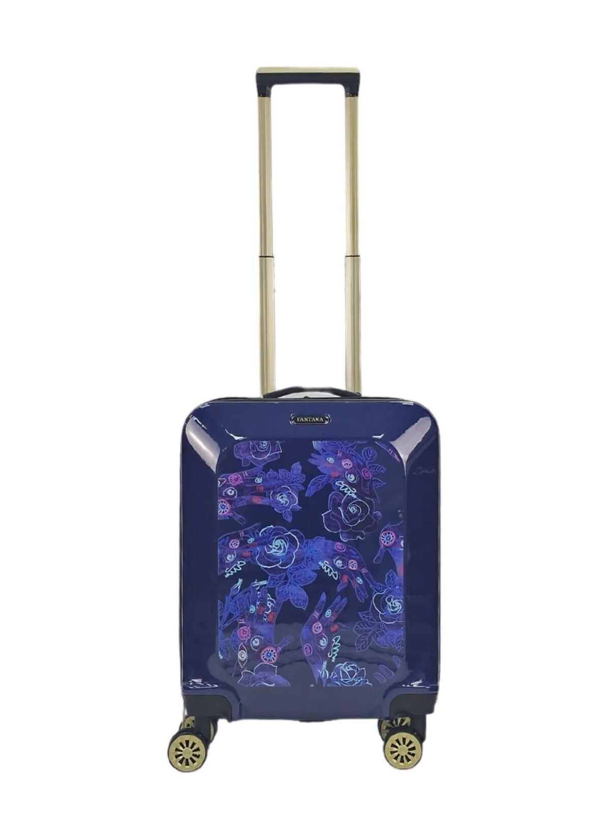 Canvey Cabin Hard Shell Suitcase in Blue - Image 4