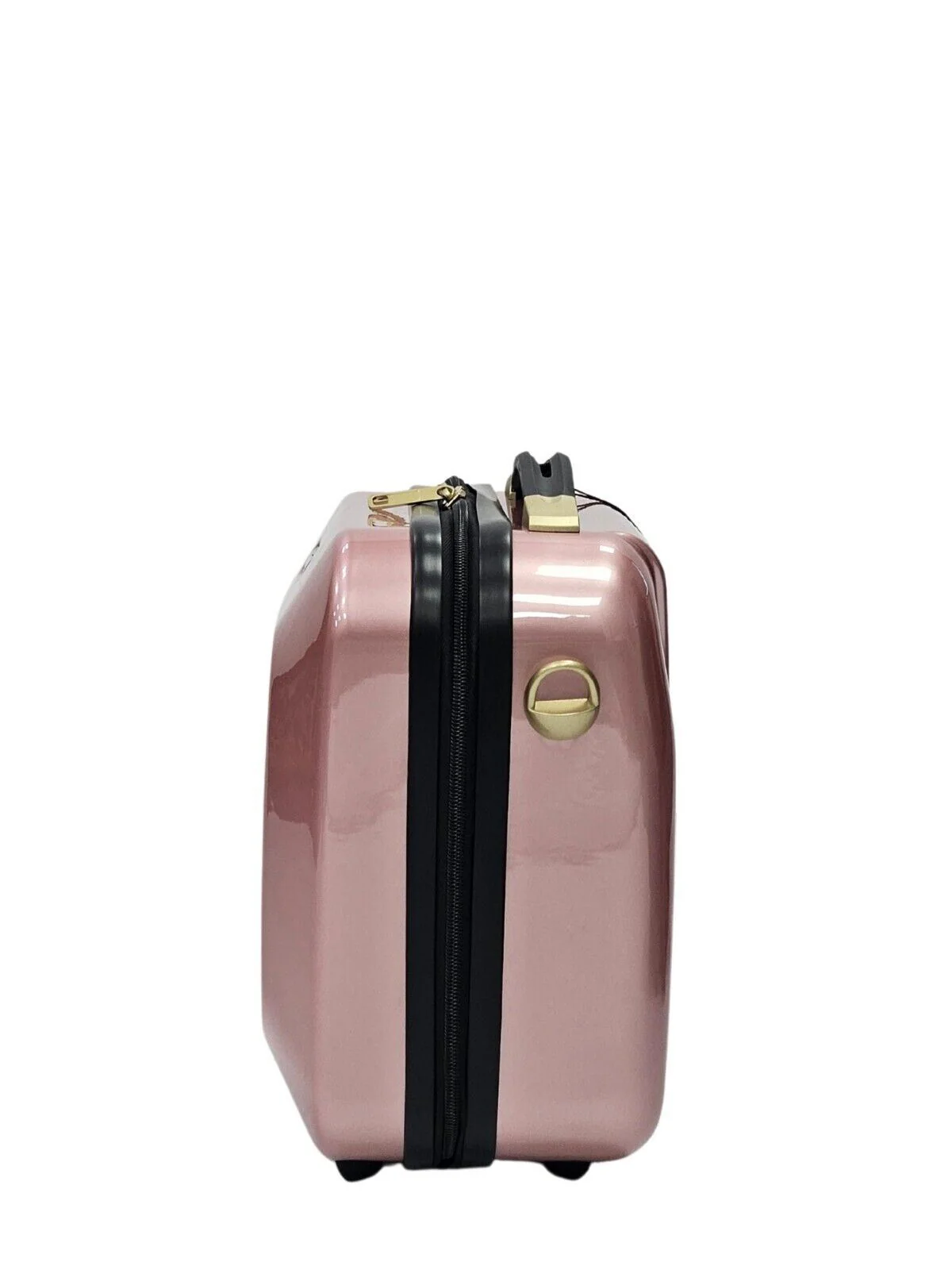 Canvey Cosmetic Hard Shell Suitcase in Pink - Image 4