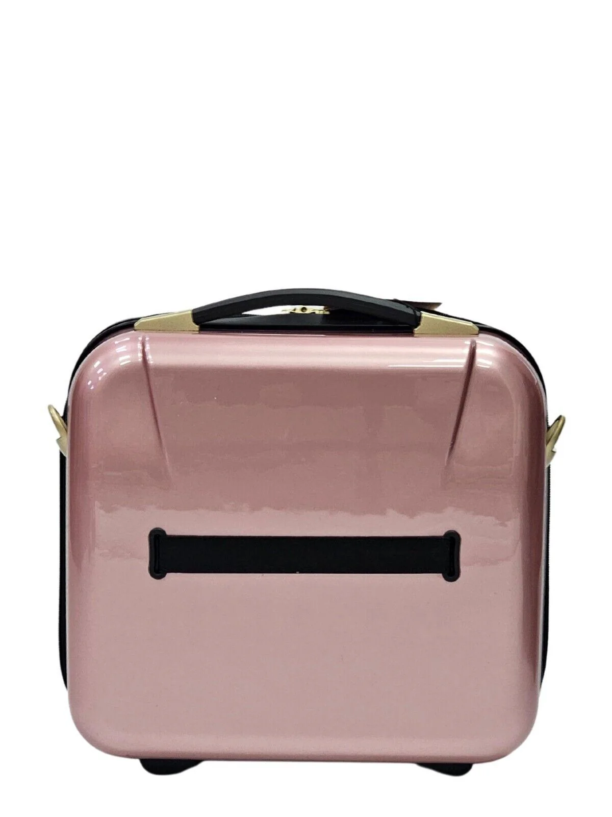 Canvey Cosmetic Hard Shell Suitcase in Pink - Image 5