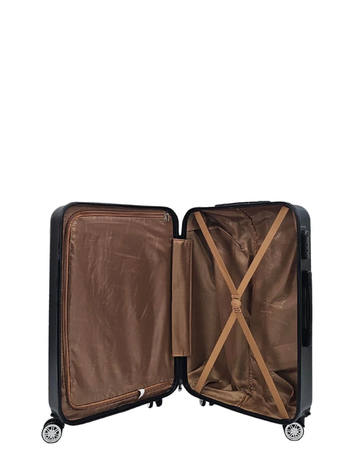 Chorley Cabin Hard Shell Suitcase in Black - Image 5