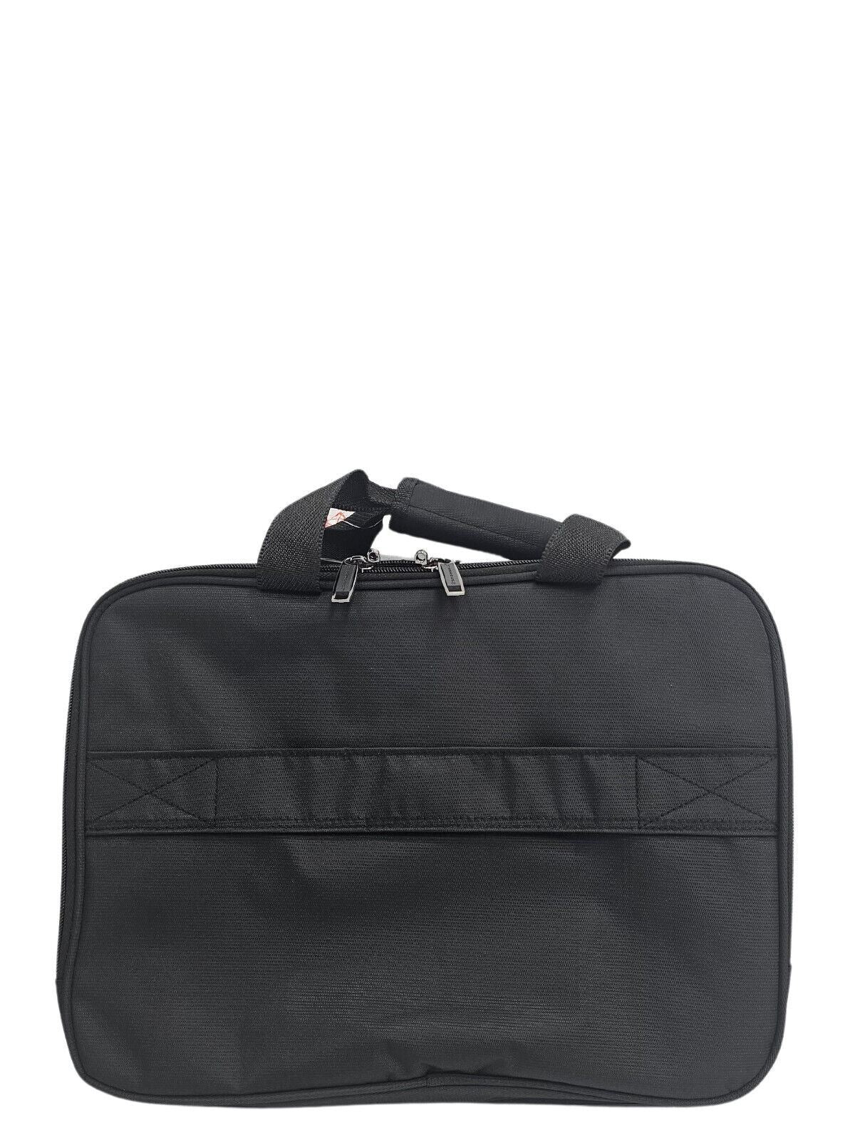 Corby Laptop Soft Shell Suitcase in Black - Image 3