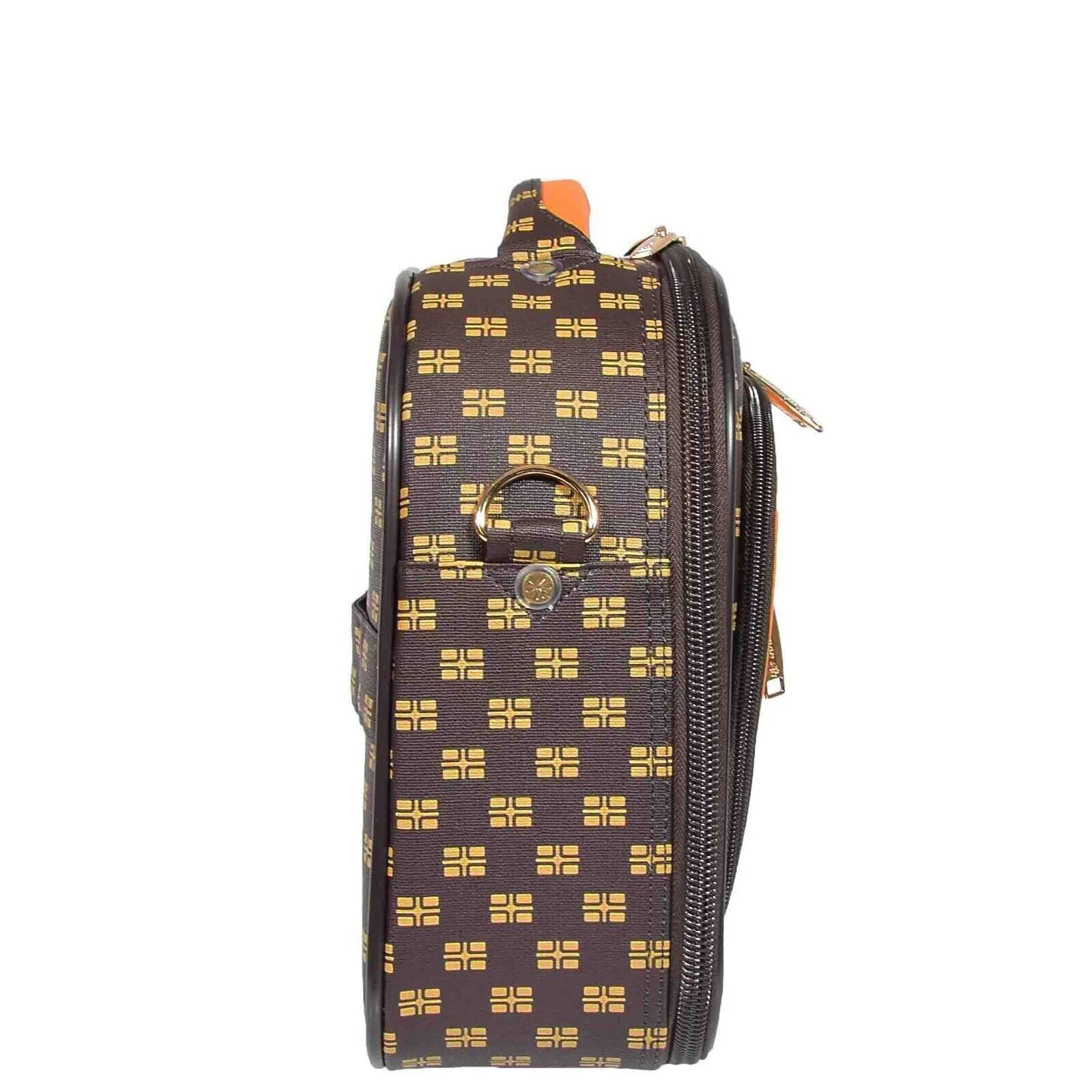 Corringham Cosmetic Soft Shell Suitcase in Coffee - Image 4