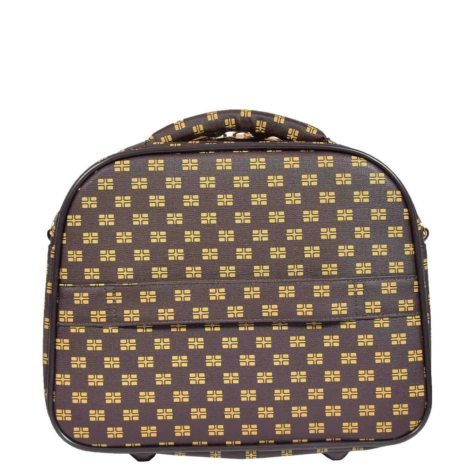 Corringham Cosmetic Soft Shell Suitcase in Coffee - Image 5